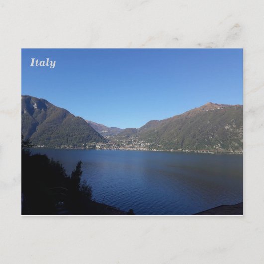 See Como, Italien Postkarte (Vorderseite)