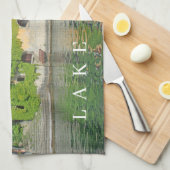 See Como Nesso Blick Teetuch Geschirrtuch (Viertel Falte)