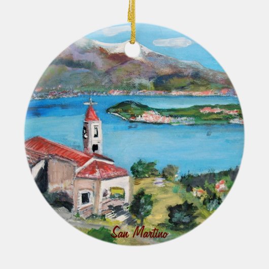 See Como Verzierungen Keramikornament (Hinten)