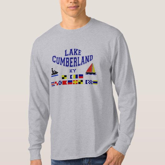 See-Cumberland KY Sig-Flagge T-Shirt (Vorderseite)