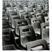 See der grauen Stühle Duschvorhang (Vorderseite)