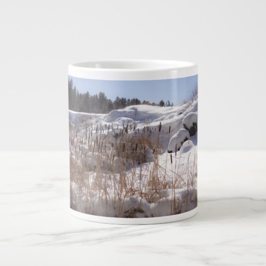 See der Holz-Kaffeetasse Jumbo-Tasse (Vorderseite)