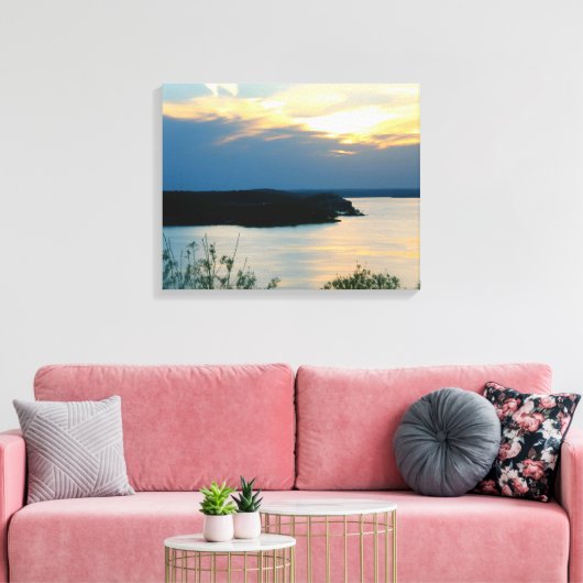 SEE DER OZARKS AUF DER LEINWAND (Insitu (Wohnzimmer))
