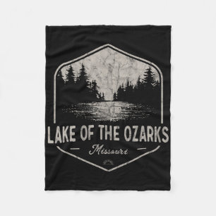 See der Ozarks Missouri Outdoors Vintage Fleecedecke