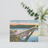 See der Ozarks Vintag Niangua Bridge Postcard Postkarte (Stehend Vorderseite)