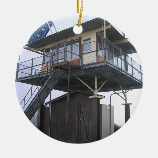 See des Holzes Keramik Ornament (Vorne)