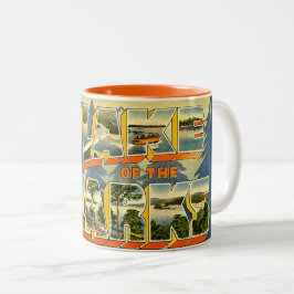 See des Ozark-Gebirges Zweifarbige Tasse