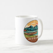 See des Ozarks Missouri-Bootsemblems Kaffeetasse (VorderseiteRechts)