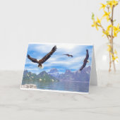 See Eagless Karte (Gelbe Blume)