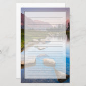 See-Einsamkeit Briefpapier (Vorne/Hinten)