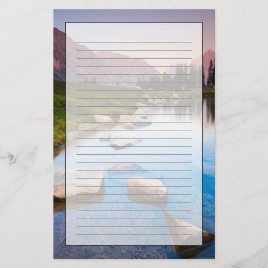 See-Einsamkeit Briefpapier (Vorderseite)