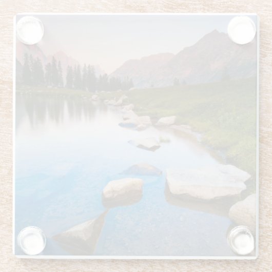 See-Einsamkeit Glasuntersetzer (Rückseite)