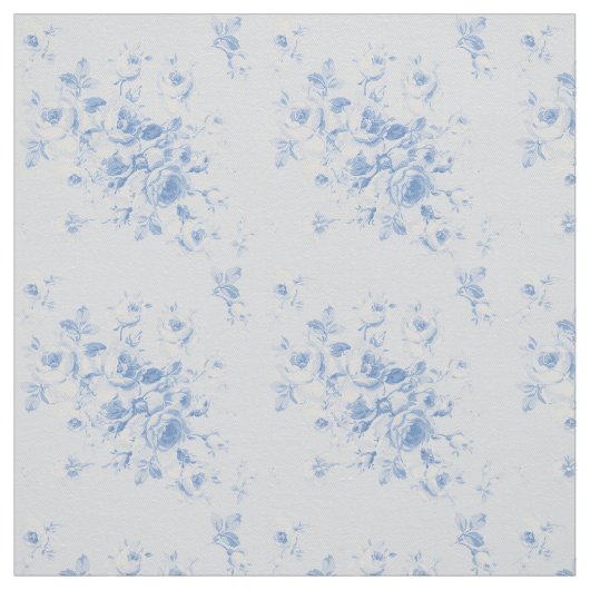 See-Emily-Sommer-Rosenblaubeerenbaumwolltwill Stoff (Muster)