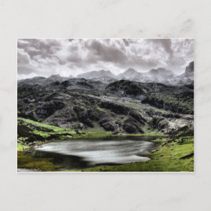 See Ercina in Asturien, Spanien Postkarte