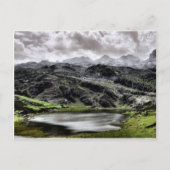 See Ercina in Asturien, Spanien Postkarte (Vorderseite)
