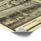 See Erie und Western Eisenbahn Poster (Ecke)