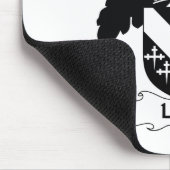 See-Familienwappen Mousepad (Ecke)