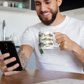 See Fischen Nord Niedlicher Fischer Personalisiert Kaffeetasse
