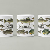 See Fischen Nord Niedlicher Fischer Personalisiert Kaffeetasse