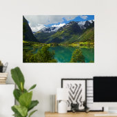 See Floen, Norwegen Poster (Heimbüro)