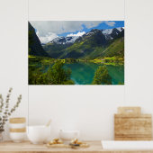 See Floen, Norwegen Poster (Küche)