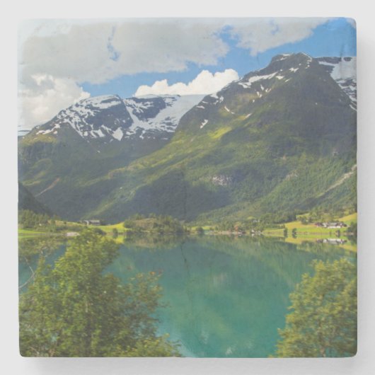 See Floen, Norwegen Steinuntersetzer (Vorderseite)