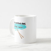 See-Food-Diätprogramm Kaffeetasse (Vorderseite Links)