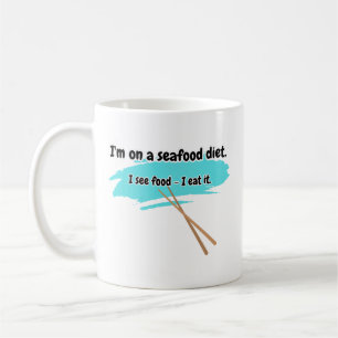 See-Food-Diätprogramm Kaffeetasse