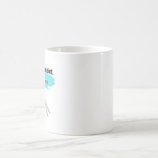 See-Food Diet Program Kaffeetasse (Mittel)