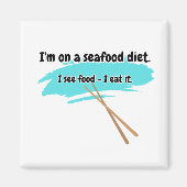See-Food Diet Program Magnet (Vorne)