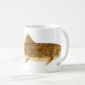 See-Forelle-Tasse Kaffeetasse (VorderseiteRechts)