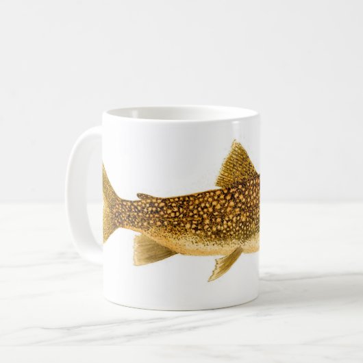 See-Forelle-Tasse Kaffeetasse (Vorderseite Links)