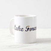 See-Forest Park Washington klassischer Entwurf Kaffeetasse (Vorderseite Links)