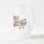 See George New York Mattglas Bierglas (VorderseiteRechts)