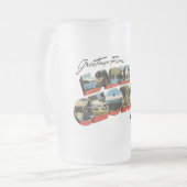 See George New York Mattglas Bierglas (Vorderseite Links)