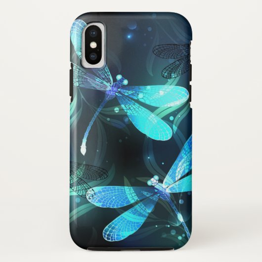 See Glühende Libellen Case-Mate iPhone Hülle (Rückseite)