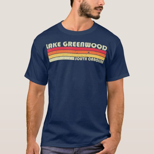 SEE GREENWOOD SÜDKAROLINA - Hübsches Fischgeschenk T-Shirt (Vorderseite)