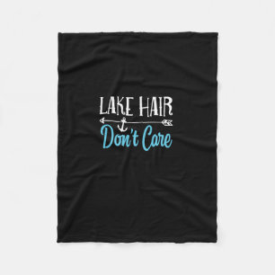 See Hair Life Don't Care Hoodie Angeln Segeln S Fleecedecke