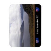 See Hauroko Panorama & Neuseeland /Teil 2 Magnet (Vertikal)