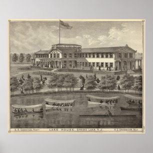 See-Haus, Spring See, NJ Poster