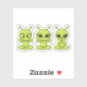 See, Hear, Speak No Evil Aufkleber (Blatt)