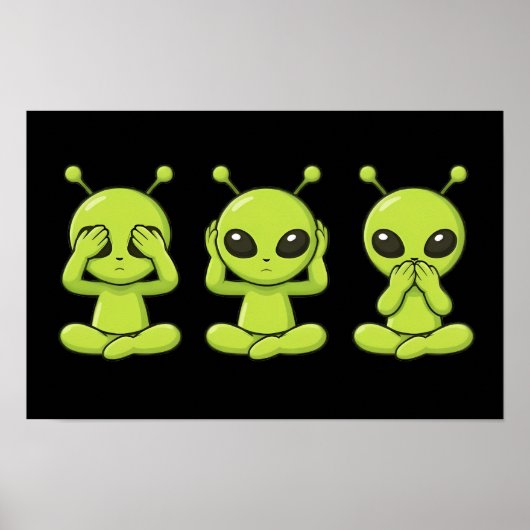 See, Hear, Speak No Evil Poster (Vorne)