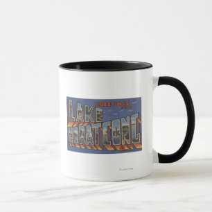 See Hopatcong, New-Jersey - große Buchstabe-Szenen Tasse