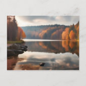 See im Herbst Postkarte (Vorderseite)