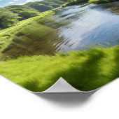 See im Wald Poster (Ecke)