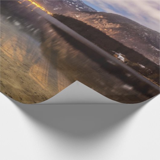 See "in den Bergen " Geschenkpapier (Ecke)