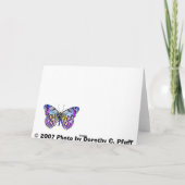 See in den Bergen Karte (Rückseite)