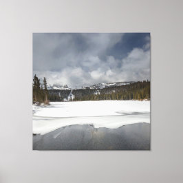 See in der Sierra Nevada Leinwanddruck