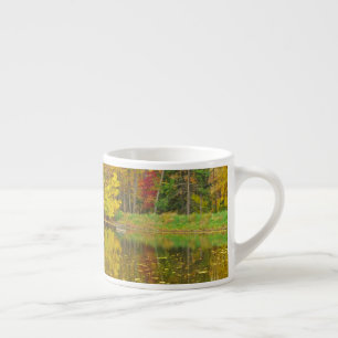 SEE IN DER WOODS AUTUMN REFLECKEN /EXPRESSO TASSE
