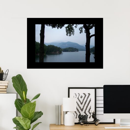 See in NC-Bergen. Poster (Heimbüro)